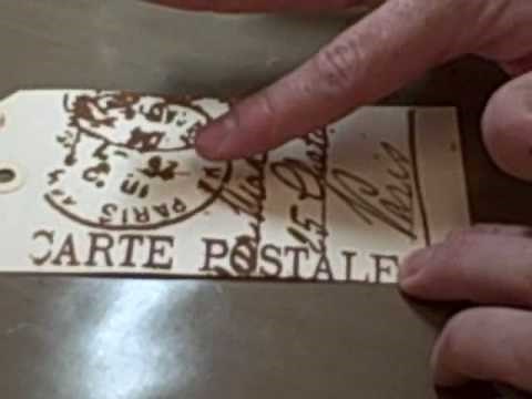 Discover Distress Embossing Powders with Tim Holtz