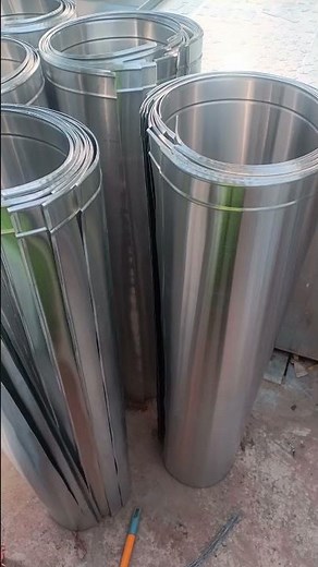 Pipe Cladding Process 🔧 | HVAC Finishing #HVACWork #PipeCladding #MechanicalWork