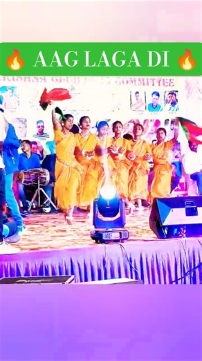 🔥 Aag Laga Di | Nagpuri Adivasi Dance #shorts