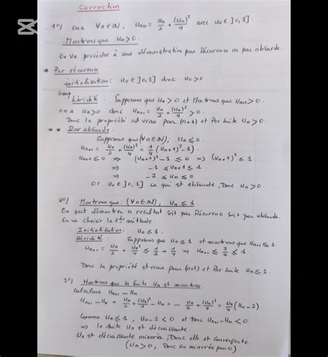les suites numériques #study #education #2bacpc#2bacsvt#suitenumérique#pourtoi #foryou #viral