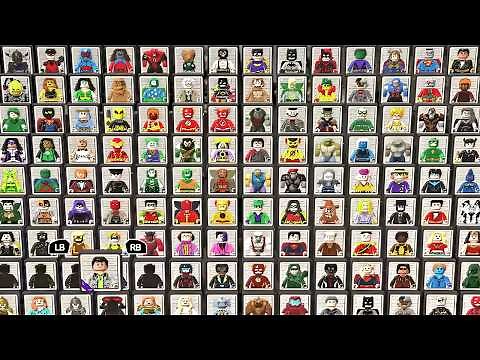 LEGO DC Super-Villains - All Characters (DLCs Included)