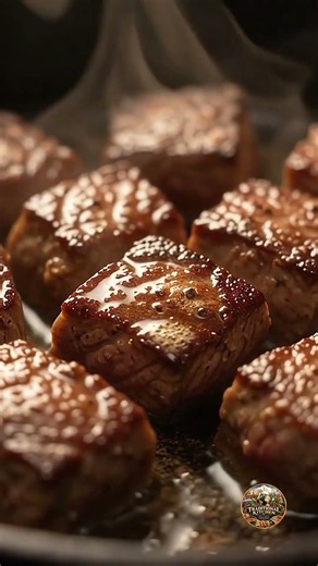 40 Seconds Is All These Steak Bites Need #shorts