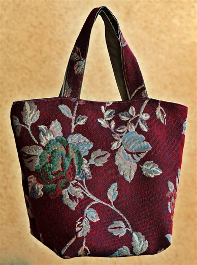 Handmade Fabric Bag - Etsy