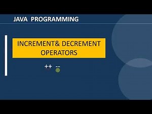Java Increment & Decrement operators | OOP using Java | BCA | One Bit Extra