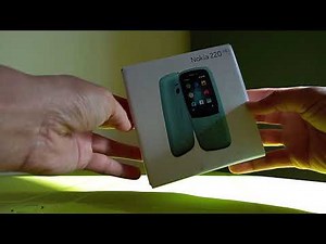Nokia 220 4G Unboxing