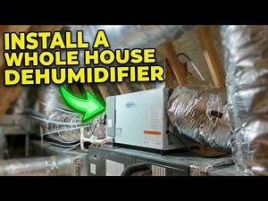 How to Install a Whole House Dehumidifier into the HVAC System?