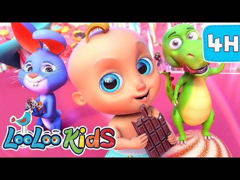 Chocolate Song and More 🍫❤️ | HUGE Compilation of Kids Songs | LooLoo Kids | Toddler Videos