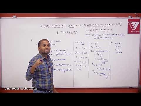 GATE 2026|Power Electronics|CWB On Forward blocking mode, Turn on methods of SCR|Prof.Surendra Babu