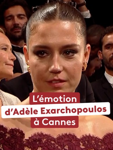Les retrouvailles de Léa Seydoux et Adèle Exarchopoulos, une standing ovation de 10 minutes... Soirée riche en émotions pour l'équipe de