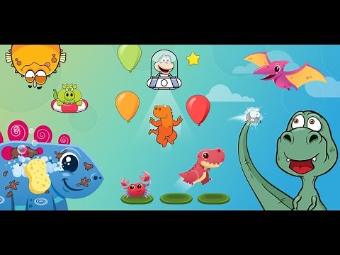 Dinosaur games - Kids games
