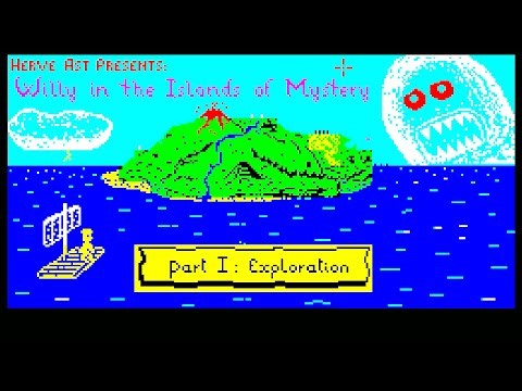 WILLY IN THE ISLANDS OF MYSTERY PART I: EXPLORATION - 48K ZX Spectrum 2007 game! - Longplay