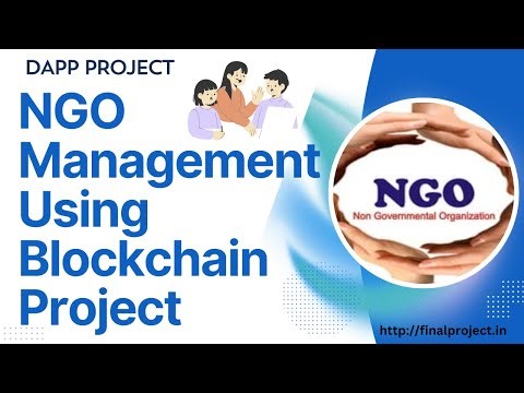 Crowdfunding NGO Management Using Blockchain #blockchainproject