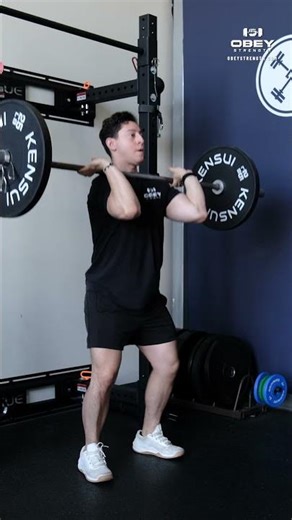 Barbell Push Press | Dr. Dave Strength x Obey Strength