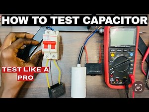 How to Test a Capacitor with a Multimeter | Step-by-Step Guide 🛠️‪@Mr.Electricdiy‬