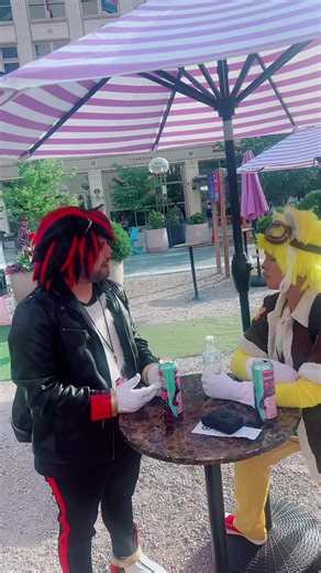 Is he really a man tho? #sonicthehedgehog #sonicthehedgehogcosplay #shadowthehedgehogcosplay #tailsthefoxcosplay #tailsthefox