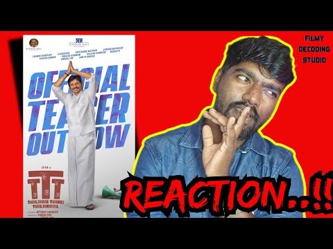 Jiiva is Back!! Thalaivar Thambi Thalaimaiyil [ TTT ] Teaser Reaction | Filmy Decoding Studio