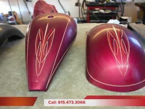 Rick Harris Pinstriping - "Custom pinstripes for your motorcycle or hot rod"