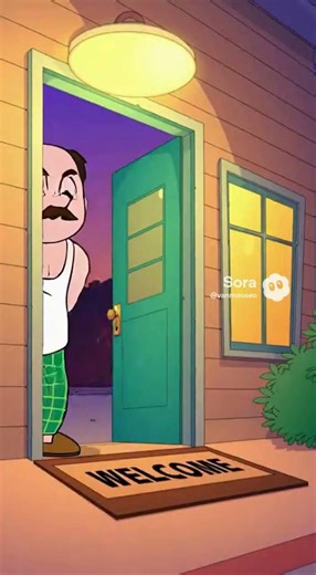 Boy gets revenge on angry neighbor.. 💩🔥 #funny #cartoon #original #animation #ai