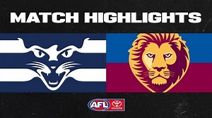 Highlights: Geelong v Brisbane