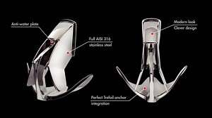 01.121.xx - 01.120.xx | Bow roller + Trefoil® anchor