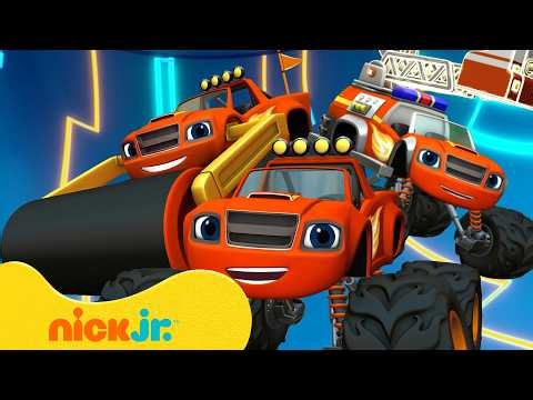 Blaze | ¡MARATÓN DE 3 HORAS de las Mejores Transformaciones, Misiones y Más de Blaze! | Nick Jr.