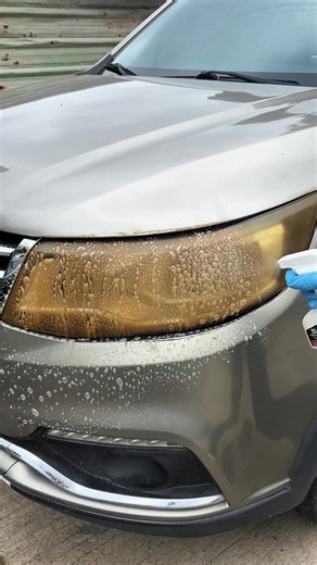 Headlight Cleaning: Restore Yellow Foggy Car Lights Fast