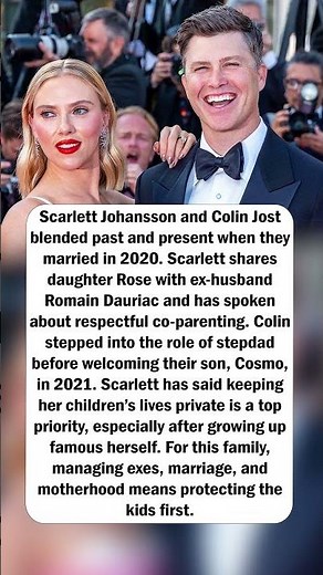 Scarlett Johansson’s Blended Family Balance