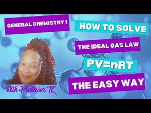 Ideal Gas Law Made Easy | PV = nRT Explained Step-by-Step for Chemistry Students