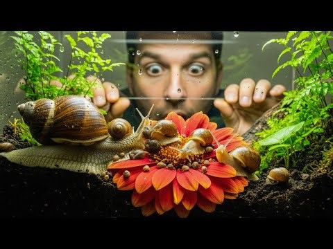 Mother Snail Teaching Her Babies 🌼 | Slow Living Nature Story for Kids