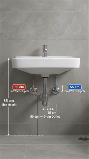 this video, we show you how to install and level a wall-mounted sink professionally