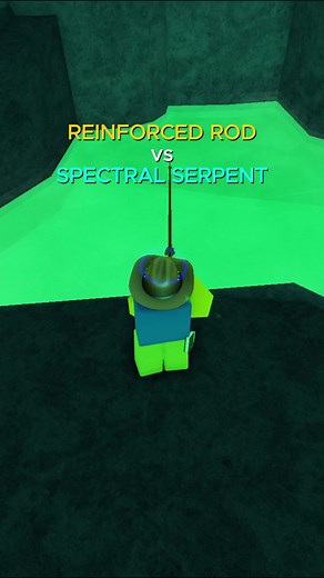 o peixe mais difícil de capturar no Fisch: Spectral Serpent vs Reinforced Rod #robloxfyp #fisch