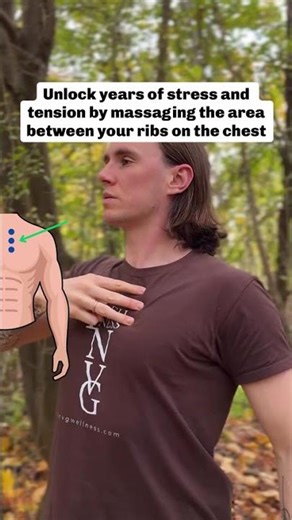 Unlock years of stored stress and tension with this simple acupressure technique 🤎 Take three