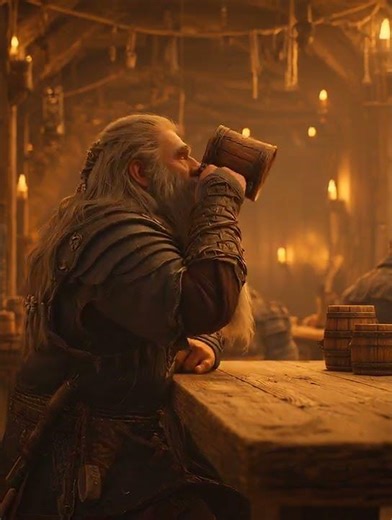 One More Sip 🍺 | Cozy Dwarf Tavern Loop