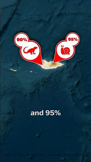 The most alien island on the earth