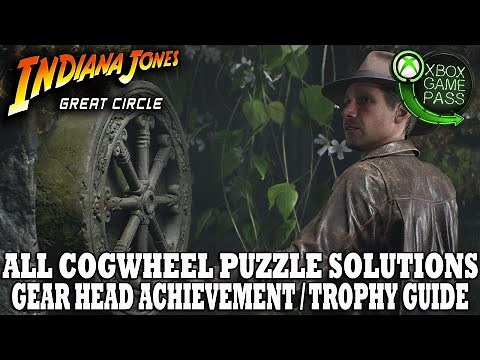 Indiana Jones And The Great Circle Walkthrough | All Cogwheel Puzzle Solutions Achievement Guide