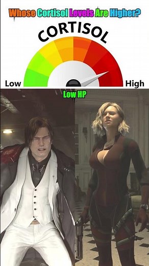Leon vs Grace: Whose Cortisol Levels Are Higher? #ResidentEvilRequiem #ResidentEvil9 #RE9