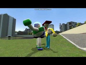 Buzz vs woody in gmod