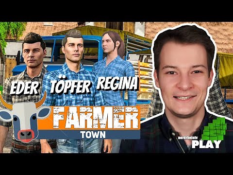Ansgar & das FARMERTOWN Team auf der Map Odenwälder Lande mit Regina, Töpfer & Co. | Nordrheintvplay