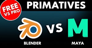 Blender vs Maya: Creating Primitives