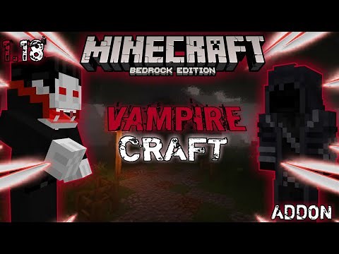 Dangerous Vampire Addon 😱 In Minecraft Pe 1.18 / 1.17 | Vampire Craft Mod For Minecraft Pocket
