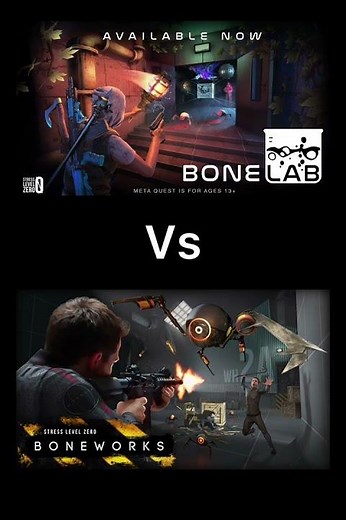 Bonelab vs BoneWorks