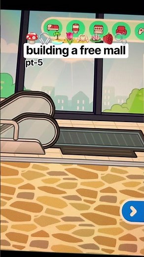 building a free mall in toca!😍🤞🏼🍓 #tocaboca