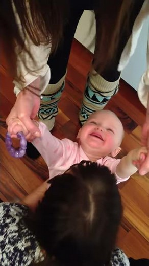 Laughing Baby Gets Tickled (10-Months-Old)