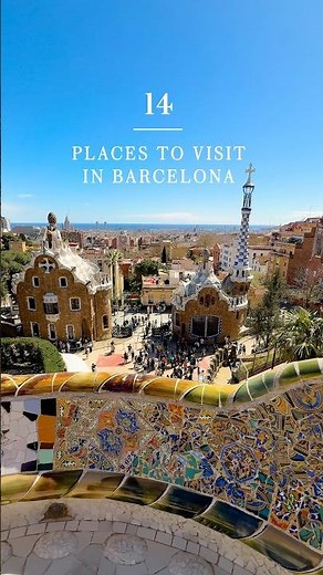 🇪🇸 14 places to visit in Barcelona #barcelonatravel #barcelonatrip #barcelonaspain #barcelona