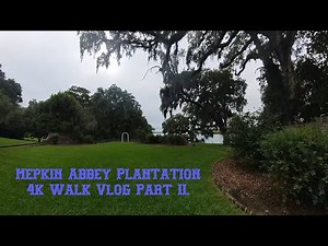 Historical Mepkin Abbey, Moncks Corner, SC | 4k Walk Vlog Part II.