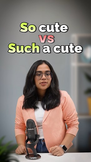 Lets Talk Academy on Instagram: "So & Such Confusion? Clear It Now With Simple Rules! English Grammar Practice With Ananya 👉All Online English Course Details - https://www.letstalk.academy/s/store OR 👉Send 'HI' on WhatsApp no - +919324246223 SO vs SUCH – What’s the difference? 🤔 Most English learners get confused between these two tiny words—but they’re actually quite easy once you understand the rule! In this English Grammar Lesson, Ananya explains the correct usage of SO and SUCH with simpl