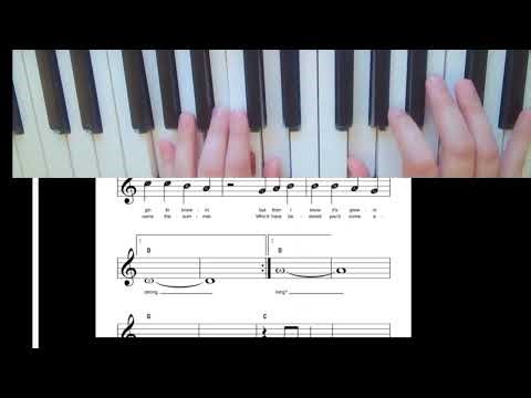 Sweet Caroline - Super Easy Songbook (tutorial)