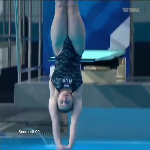 Amazing 1m Dive Execution 💦 #Diving #shortsfeed