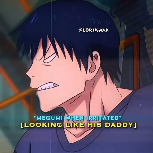 💀MEGUMI LOOKING LIKE HIS DAD AND HIS STEP-DAD 😭🔥#jujutsukaisen #gojo #toji #megumi #anime #animeedit