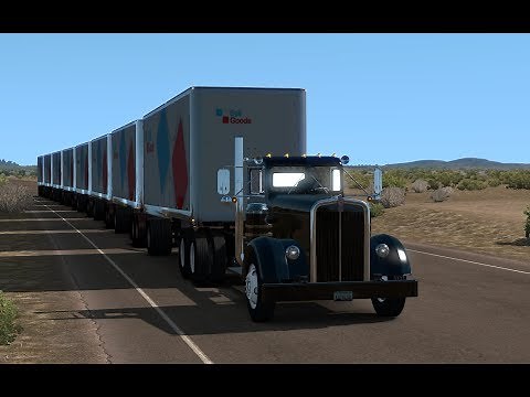 ★ American Truck Simulator ★ ATS Road Train Mod ★ How To Install This Mod ★